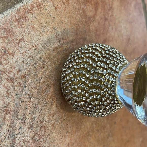 Pier 1 stemless rhinestone martini glasses - Picture 7 of 8